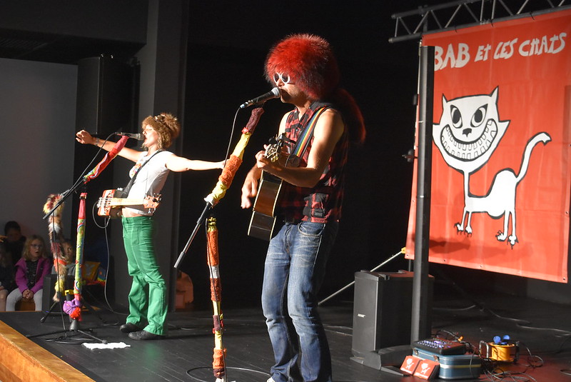 Bab et les Chats (Place aux M&ocirc;mes) en concert